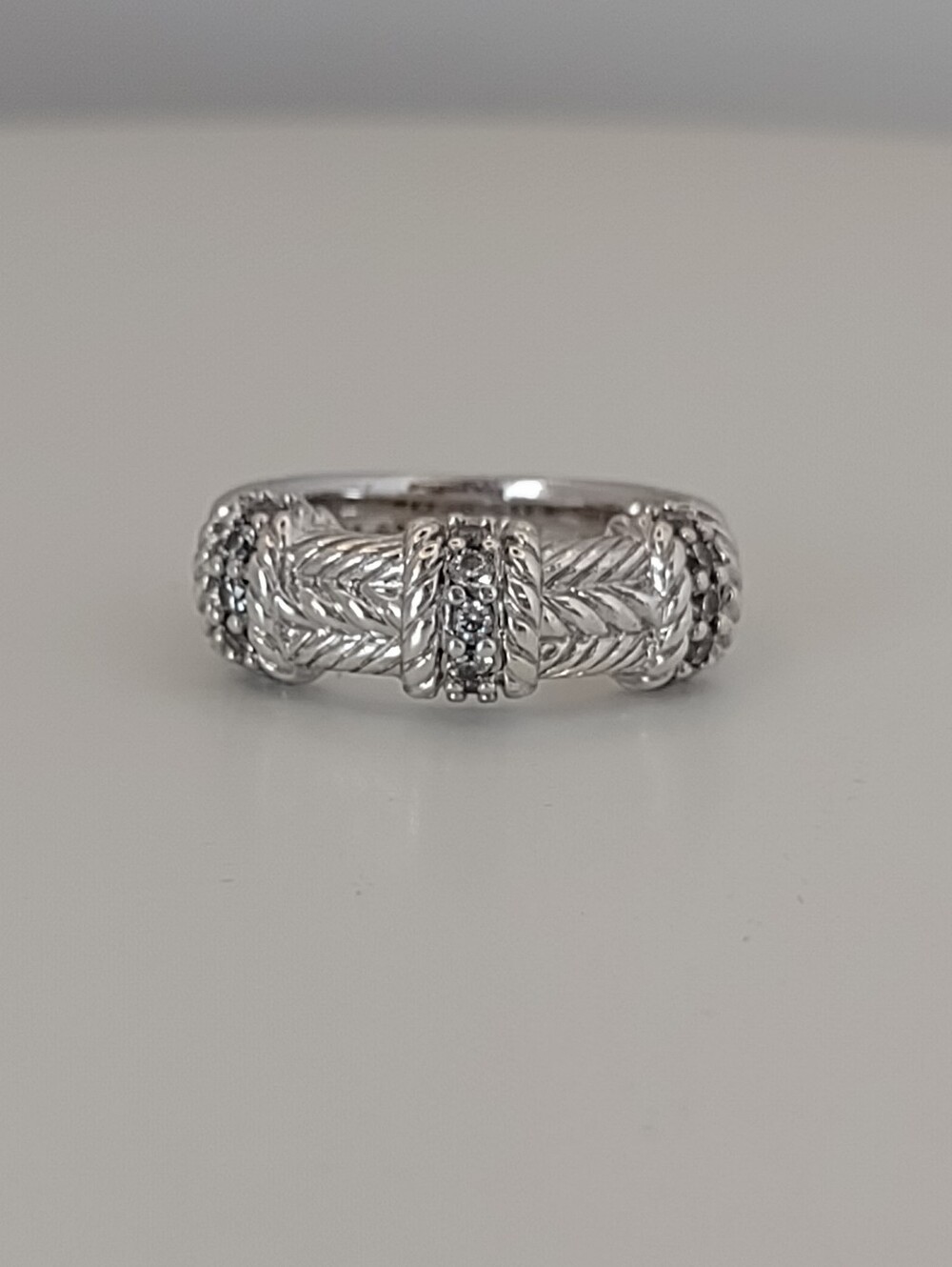 Judith Ripka CZ Ring(7) - Picture 2 of 7